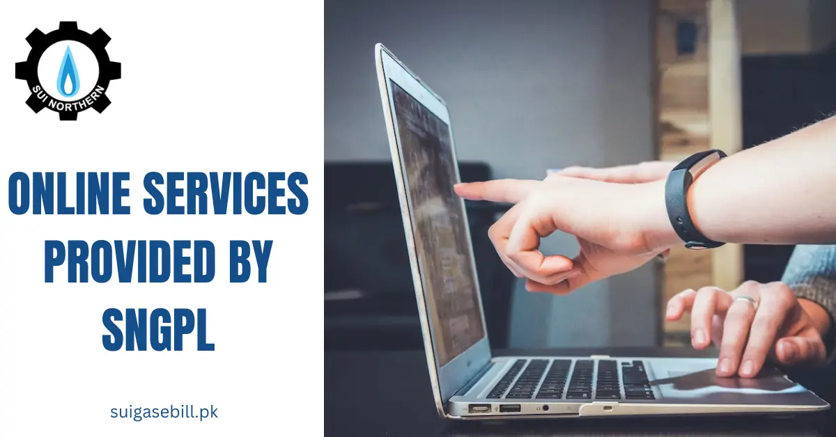 Online Services Provided By SNGPL