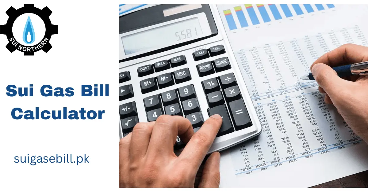 Sui Gas bill calculator